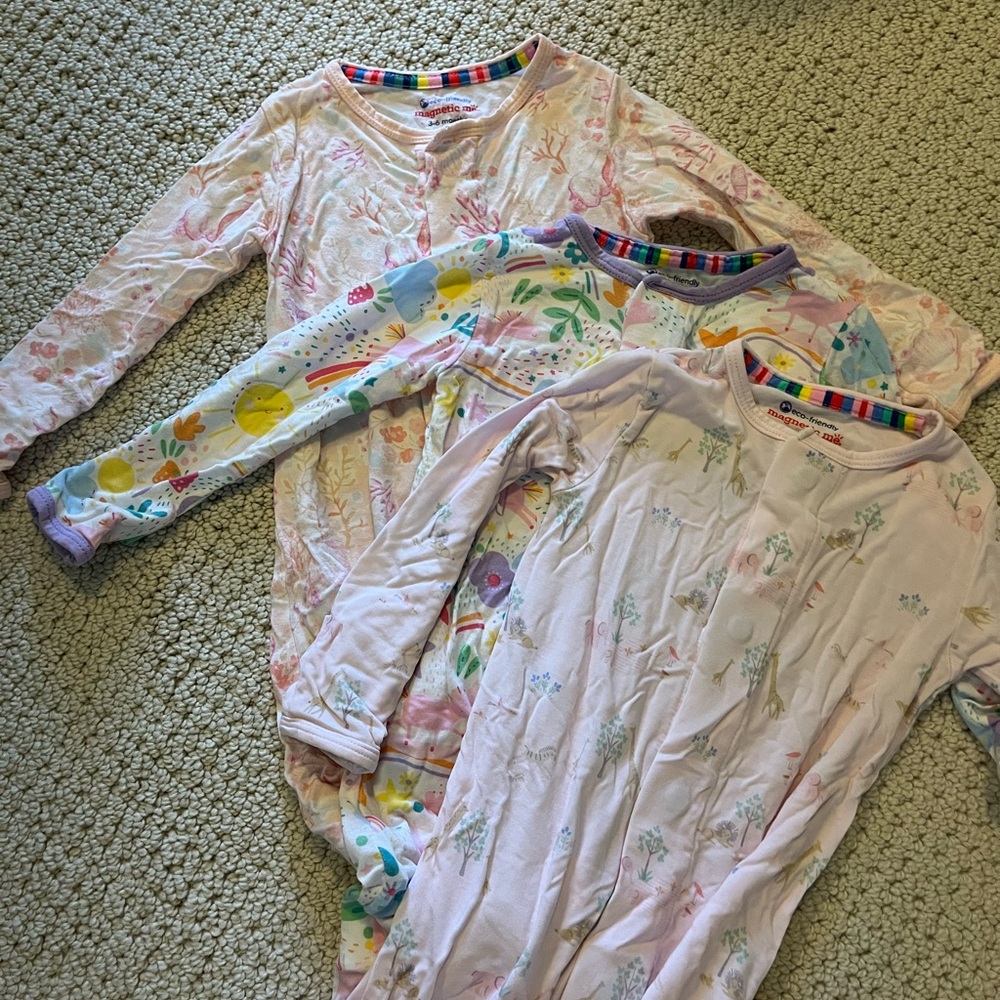 Magnetic Me Girl Footie Bundle